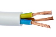 H03VV-F lankový prúdový kábel 300V OMY 3x0,75 - 25m