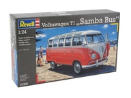 REVELL VW T1 SAMBA BUS 1:24 DIE MODEL
