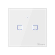 Sonoff Touch vypínač WiFi + RF 433 Sonoff T1 EU TX (2-kanálový)