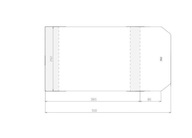 NASTAVITEĽNÝ KRYT 260X465MM (50 KS) NASTAVITEĽNÝ KRYT 260X465MM (50 KS)