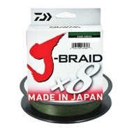 DAIWA J-BRAID X8 BRIDGE 0,10MM 150M TMAVO ZELENÁ DAIWA J-BRAID X8 BRIDGE 0,10MM 150M TMAVO ZELENÁ
