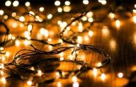 LED svietidlá reťazové svetlo 10m 100LED teplá biela LED svietidlá reťazové svetlo 10m 100LED teplá biela