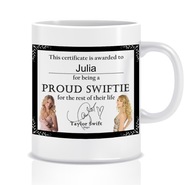 Zábavný darčekový hrnček Taylor Swift (hrdý swiftie Zábavný darčekový hrnček Taylor Swift (hrdý swiftie