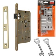 Zadlabávací zámok 72/50 predné dvere s kľúčom 220 x 20 mm odolný LOB