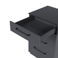 Predná zásuvka s mäkkým zatváraním REJS ULTRA BOX nízka 86 / 500 grafit Predná zásuvka s mäkkým zatváraním REJS ULTRA BOX nízka 86 / 500 grafit