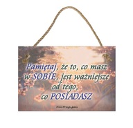Obrazová dekorácia taniera motivačný sklenený darček Obrazová dekorácia taniera motivačný sklenený darček