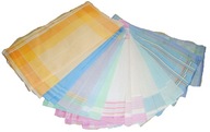 DÁMSKE HANDKERFICES BAVLNENÉ HANDKERFICES 5 ks DÁMSKE HANDKERFICES BAVLNENÉ HANDKERFICES 5 ks
