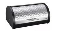 Breadbox Čierna nádoba Bread Bread DIAMOND Breadbox Čierna nádoba Bread Bread DIAMOND