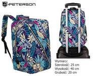 Cestovný batoh vyrobený z vodeodolného polyesteru Peterson