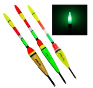 LED plávajúci plavák, 3 kusy + 3 batérie + 3 x trubica LED plávajúci plavák, 3 kusy + 3 batérie + 3 x trubica