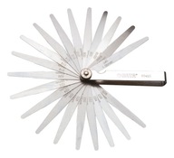 SATA BLADE FEELER GAUGE 23 platní 0,02–1,0 mm SATA BLADE FEELER GAUGE 23 platní 0,02–1,0 mm