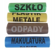 Vrecia na odpadky 35l NA SEGREGÁCIU SET 4x50 ks Vrecia na odpadky 35l NA SEGREGÁCIU SET 4x50 ks