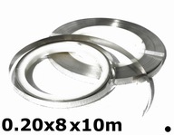 Poniklovaná páska 0,2x8mm 10mb pre zváracie články Poniklovaná páska 0,2x8mm 10mb pre zváracie články
