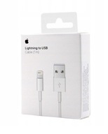 ORIGINÁLNY IPHONE APPLE USB LIGHTNING KÁBEL 1M ORIGINÁLNY IPHONE APPLE USB LIGHTNING KÁBEL 1M