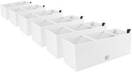 6x Kvetináč RATO CASE DRTC500 systém Biely 6x Kvetináč RATO CASE DRTC500 systém Biely