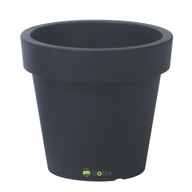 Okrúhly kvetináč, priemer 35 cm, antracit Okrúhly kvetináč, priemer 35 cm, antracit