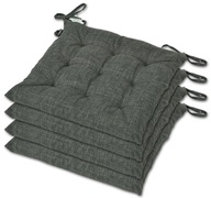 Sada VANKÚŠOV NA STOLIČKU 35x35 viazaná, 4 ks. Sada VANKÚŠOV NA STOLIČKU 35x35 viazaná, 4 ks.