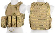 FSBE GFC taktická vesta AK/Beryl/GROT MOLLE Multicam vrecká FSBE GFC taktická vesta AK/Beryl/GROT MOLLE Multicam vrecká