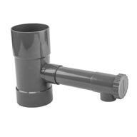 Zberač/lapač dažďovej vody s ventilom - 80mm