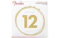 FENDER 880L Struny pre akustickú gitaru 12-52 FENDER 880L Struny pre akustickú gitaru 12-52