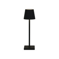 MODERNÁ JEDNODUCHÁ ŽEHLIČKA MALÁ STOLNÁ LAMPA ČIERNA 3000K DO SPÁLNE IP54 MODERNÁ JEDNODUCHÁ ŽEHLIČKA MALÁ STOLNÁ LAMPA ČIERNA 3000K DO SPÁLNE IP54