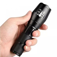 ALU turistická baterka, ZOOM, NABÍJAČKA, VÝKONNÁ! ALU turistická baterka, ZOOM, NABÍJAČKA, VÝKONNÁ!