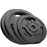 Sada 30 kg liatinových závaží na činky