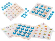 PUZZLE PUZZLE drevené spoločenské pexeso + 4 karty
