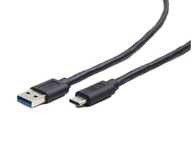 Kábel Gembird USB Type-C(M)-AM 3.0 1,8m čierny Kábel Gembird USB Type-C(M)-AM 3.0 1,8m čierny