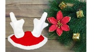 Vianočné klapky na uši Reindeer York Pony