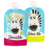 Opakovane použiteľné vrecká na potraviny Zebra & Me