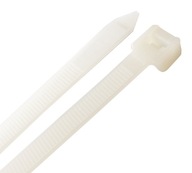 Sťahovacie pásky 7,6x540 mm, biele 100 ks Sťahovacie pásky 7,6x540 mm, biele 100 ks