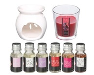 VONNÁ sada 6 OLEJOV + AROMATERAPIA SVIEČKA VONNÁ sada 6 OLEJOV + AROMATERAPIA SVIEČKA