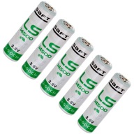 5x LS14500 Saft 3,6V AA ER14505 SL-760 batéria 5x LS14500 Saft 3,6V AA ER14505 SL-760 batéria
