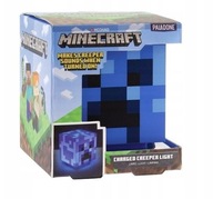 Lampa Minecraft Charged Creeper Paladone Blue