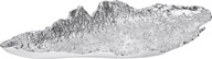 PATTER, strieborný podnos, kovová miska, 45 x 23 cm PATTER, strieborný podnos, kovová miska, 45 x 23 cm