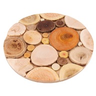 Drevené prestieranie, drevený plátok, 28 cm