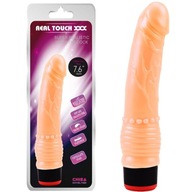 CHISA 7,6” vibrátor so žilami, telovej farby CHISA 7,6” vibrátor so žilami, telovej farby