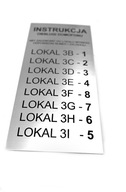 Doska interkomu Doska interkomu