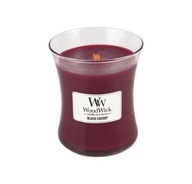 Black Cherry - WoodWick - stredne voňavá sviečka Black Cherry - WoodWick - stredne voňavá sviečka