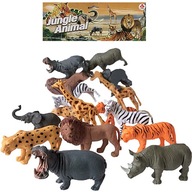 SET DIVOKÝCH ZVIERAT AFRIKA FÓRKY GUMA 3+ SET DIVOKÝCH ZVIERAT AFRIKA FÓRKY GUMA 3+