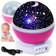 PROJEKTOR STARS, OTOČNÁ NOČNÁ LAMPA PRE DETI PROJEKTOR STARS, OTOČNÁ NOČNÁ LAMPA PRE DETI