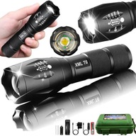 CREE T6 LED TAKTICKÁ BATERKA, NABÍJACÍ ZOOM CREE T6 LED TAKTICKÁ BATERKA, NABÍJACÍ ZOOM