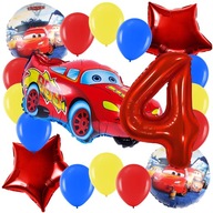 AUTA BALÓN SET CIKZAG MCQUEEN AUTA BALÓN ČÍSLO 4 ROKY ŠTVRTÉ NARODENINY AUTA BALÓN SET CIKZAG MCQUEEN AUTA BALÓN ČÍSLO 4 ROKY ŠTVRTÉ NARODENINY