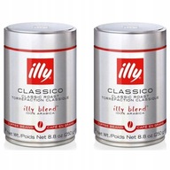 2 x zrnková káva illy Blend CLASSSICO 250 g
