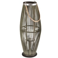 Bambusová lampášová dekorácia na terasu 71 cm