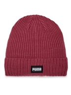 Puma Unisex rebrovaná klasická manžetová čiapka 024038 ružová Puma Unisex rebrovaná klasická manžetová čiapka 024038 ružová