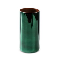 MODERNÁ ŠALVIOVÉ SKLO dekoratívna váza, 30 cm