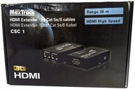MaxTrack HDMI Extender Cat 5e / 6 30m 3D DVI HDCP