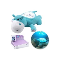 Projektor na plyšové hračky WOOPIE 2v1 Hippopotamus Sleeper